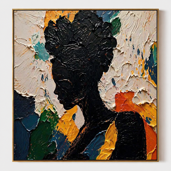 Colorful Painting - Textured Profile