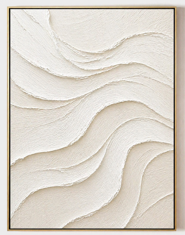 Wabi-Sabi Wall Art - Flowing Relief