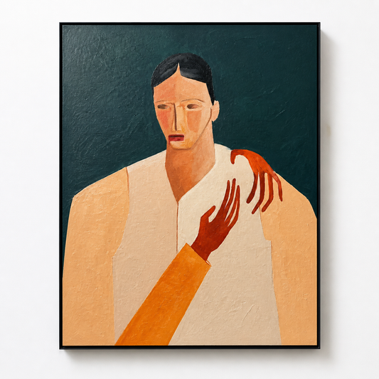 Abstract Art Painting - Protective Grace