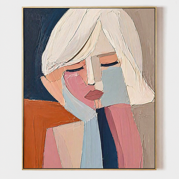Contemporary Wall Art- Gentle Contemplation