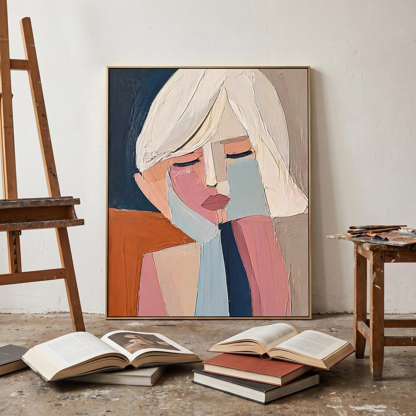 Contemporary Wall Art- Gentle Contemplation