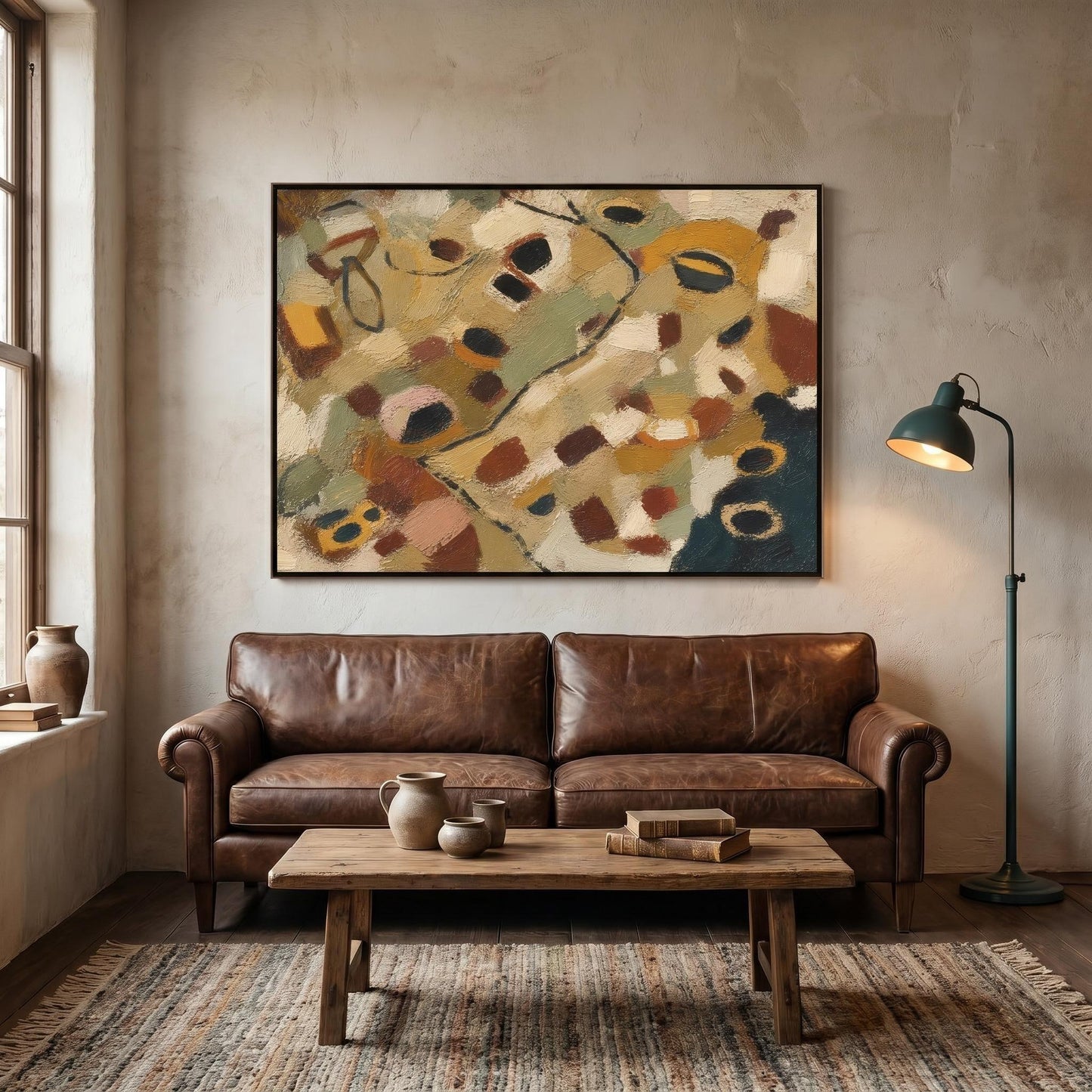 Minimalism - Textured Earthy Mosaic
