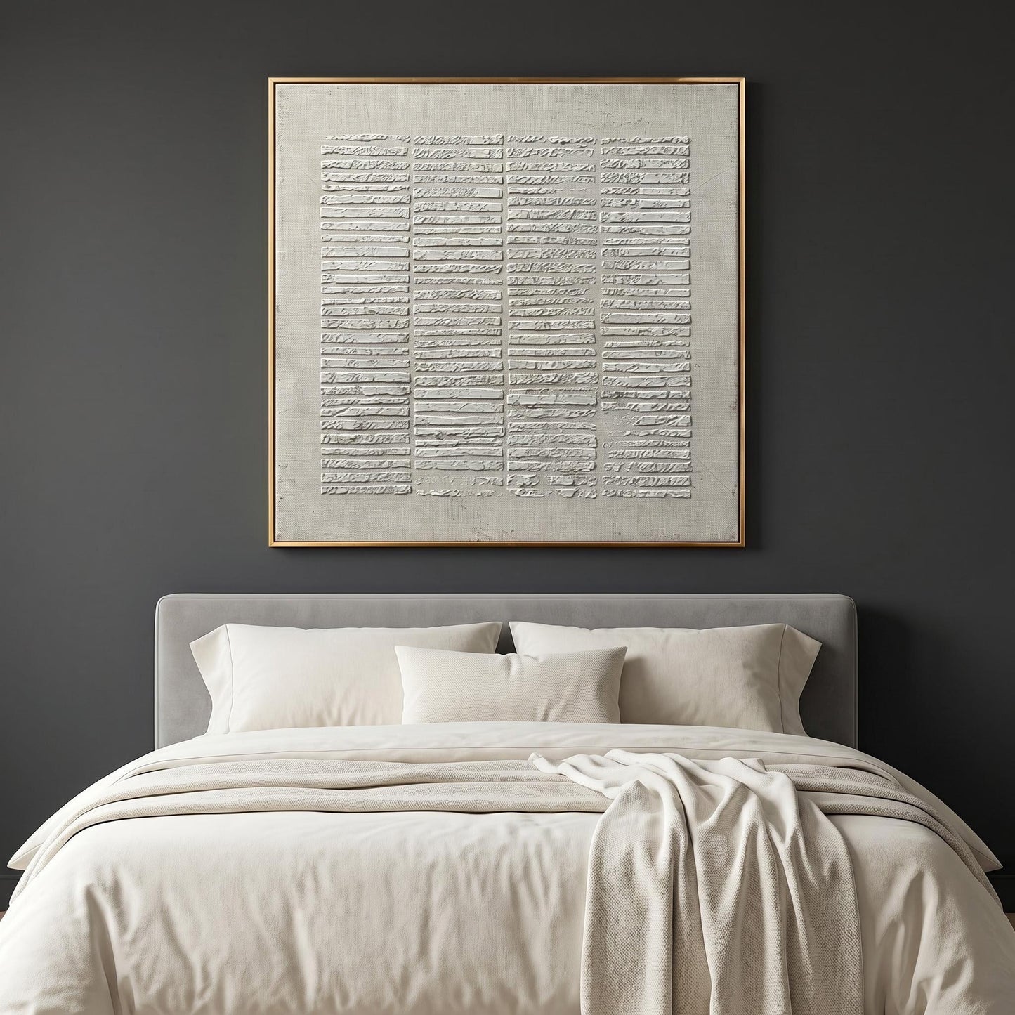 Wabi-Sabi Wall Art-Textured Silence