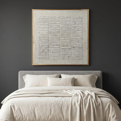 Wabi-Sabi Wall Art-Textured Silence