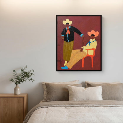 Contemporary Wall Art - Western Pair