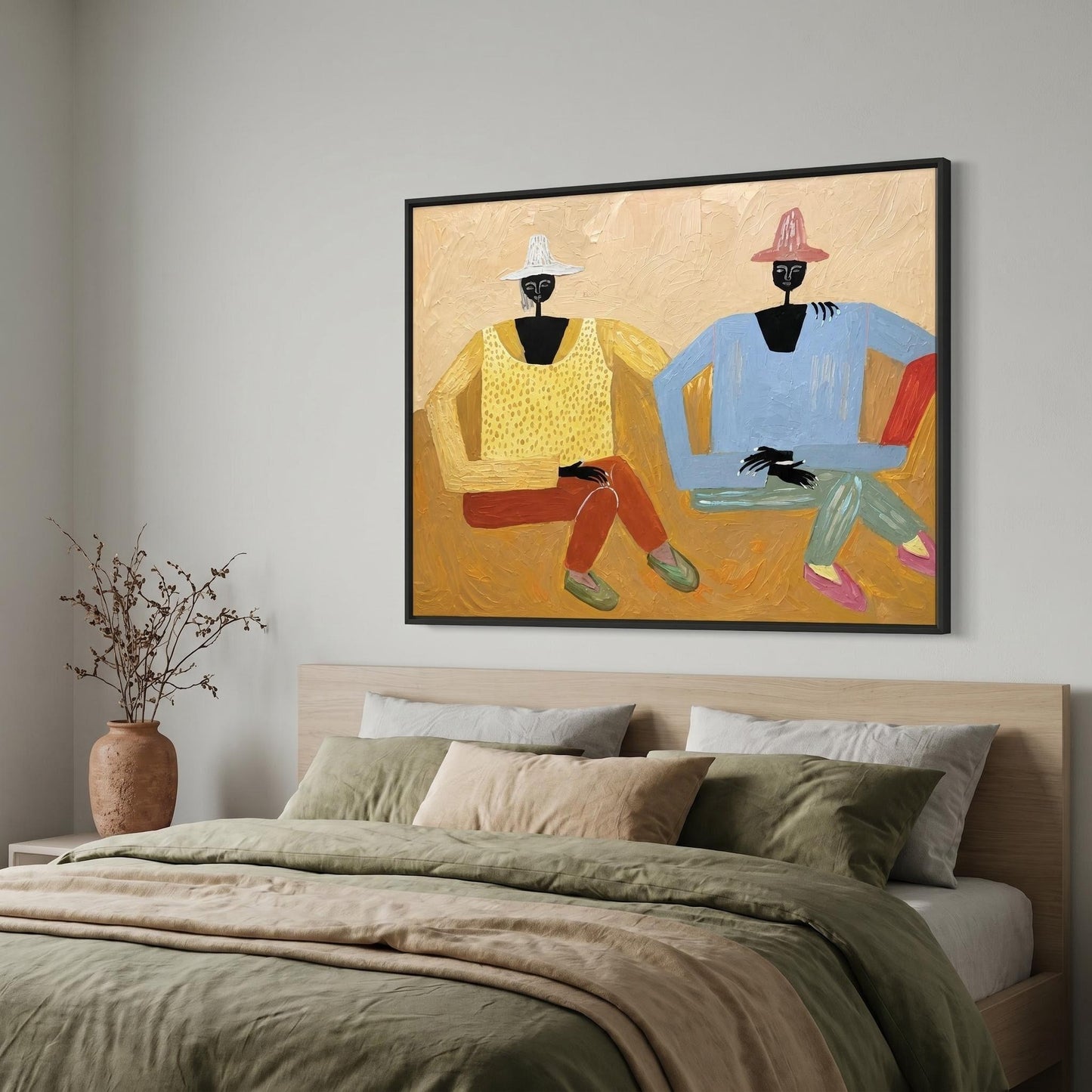 Colorful Painting - Golden Hour Duo