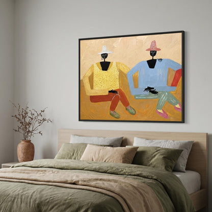 Colorful Painting - Golden Hour Duo