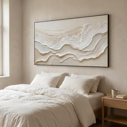 Wabi-Sabi Wall Art - Textured Tides