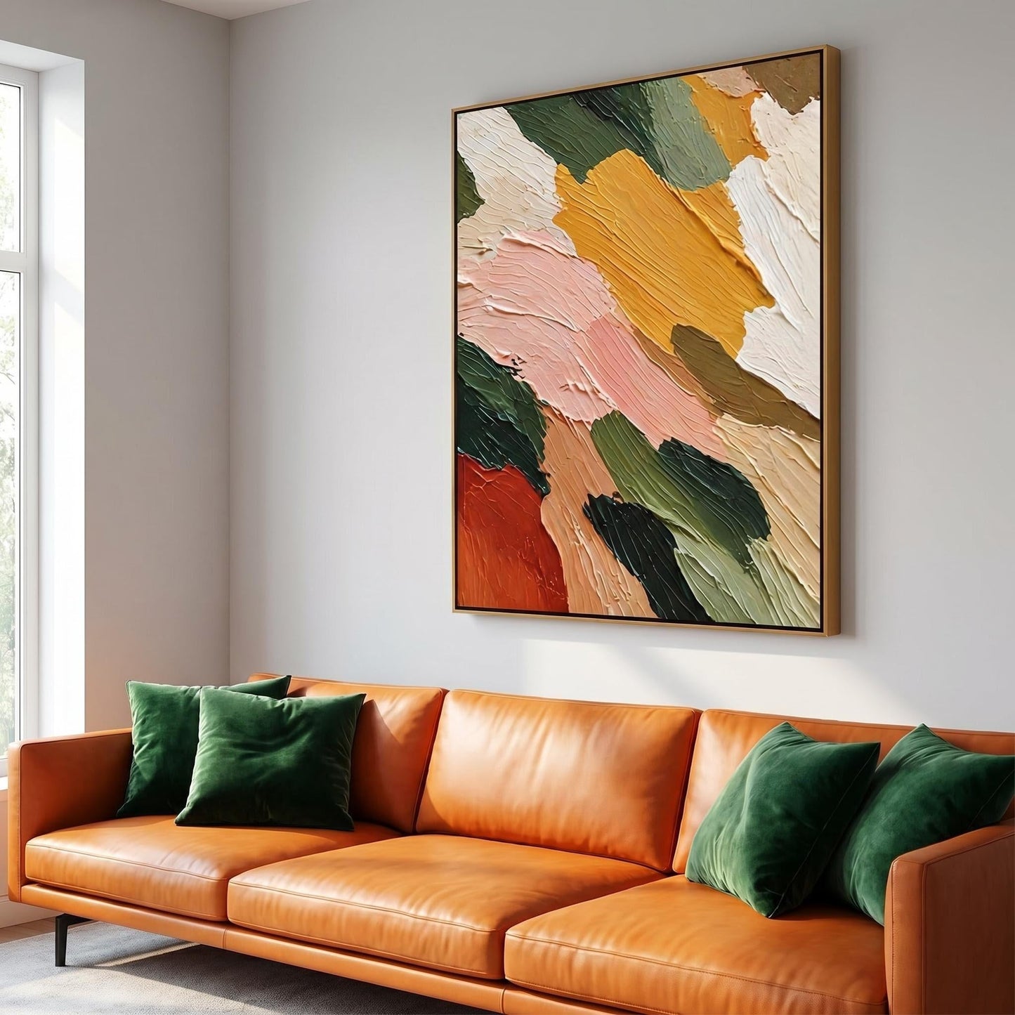 Colorful Painting - Organic Brushstrokes