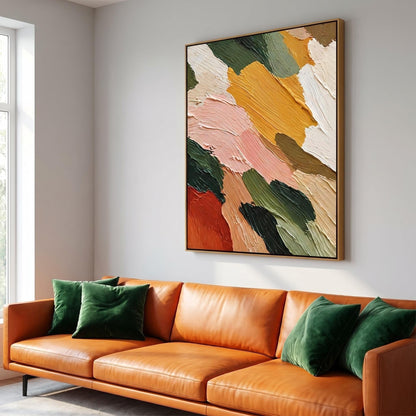 Colorful Painting - Organic Brushstrokes