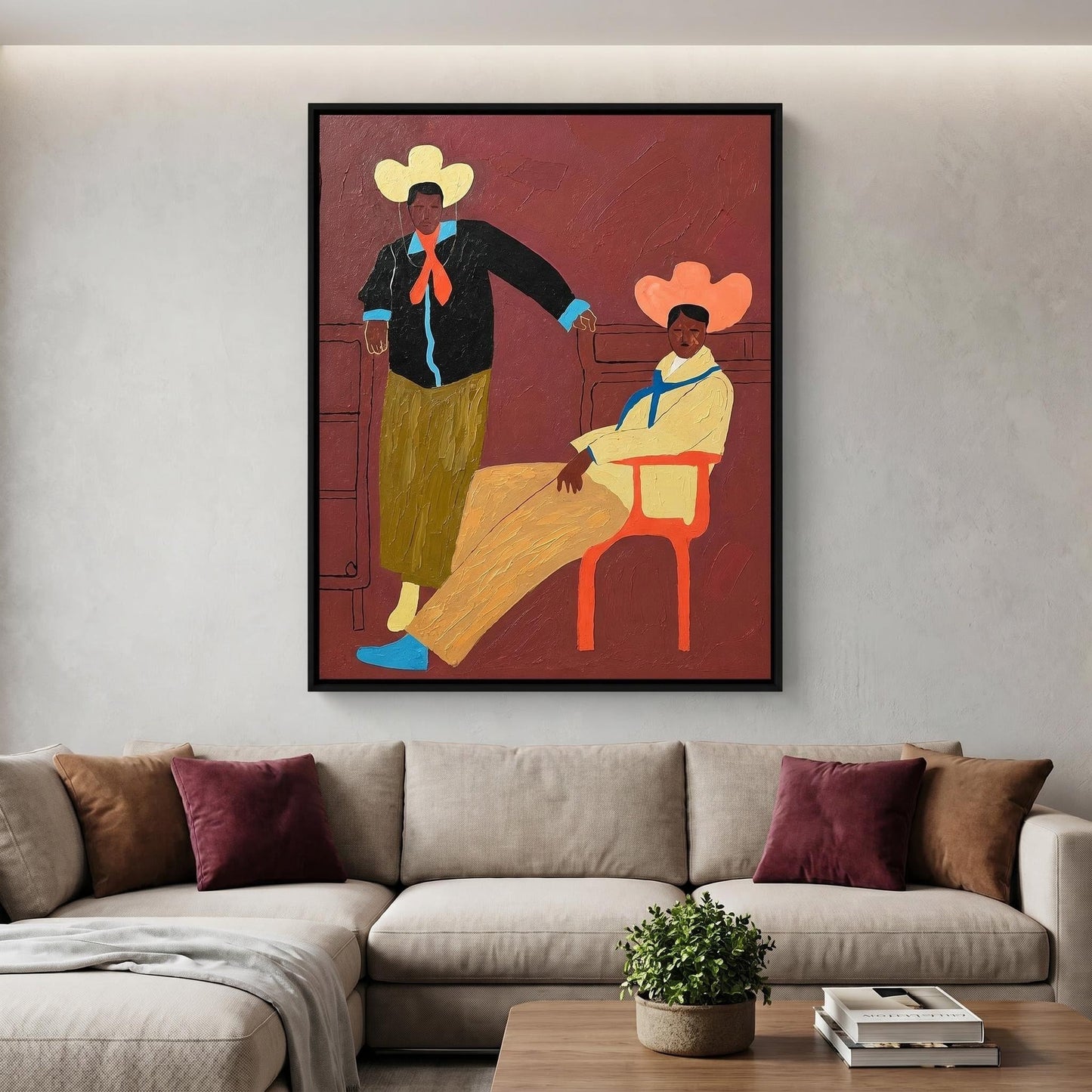 Contemporary Wall Art - Western Pair