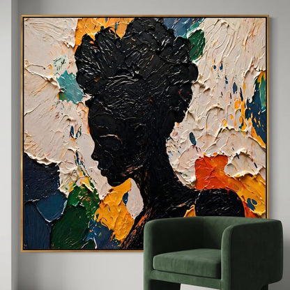 Colorful Painting - Textured Profile