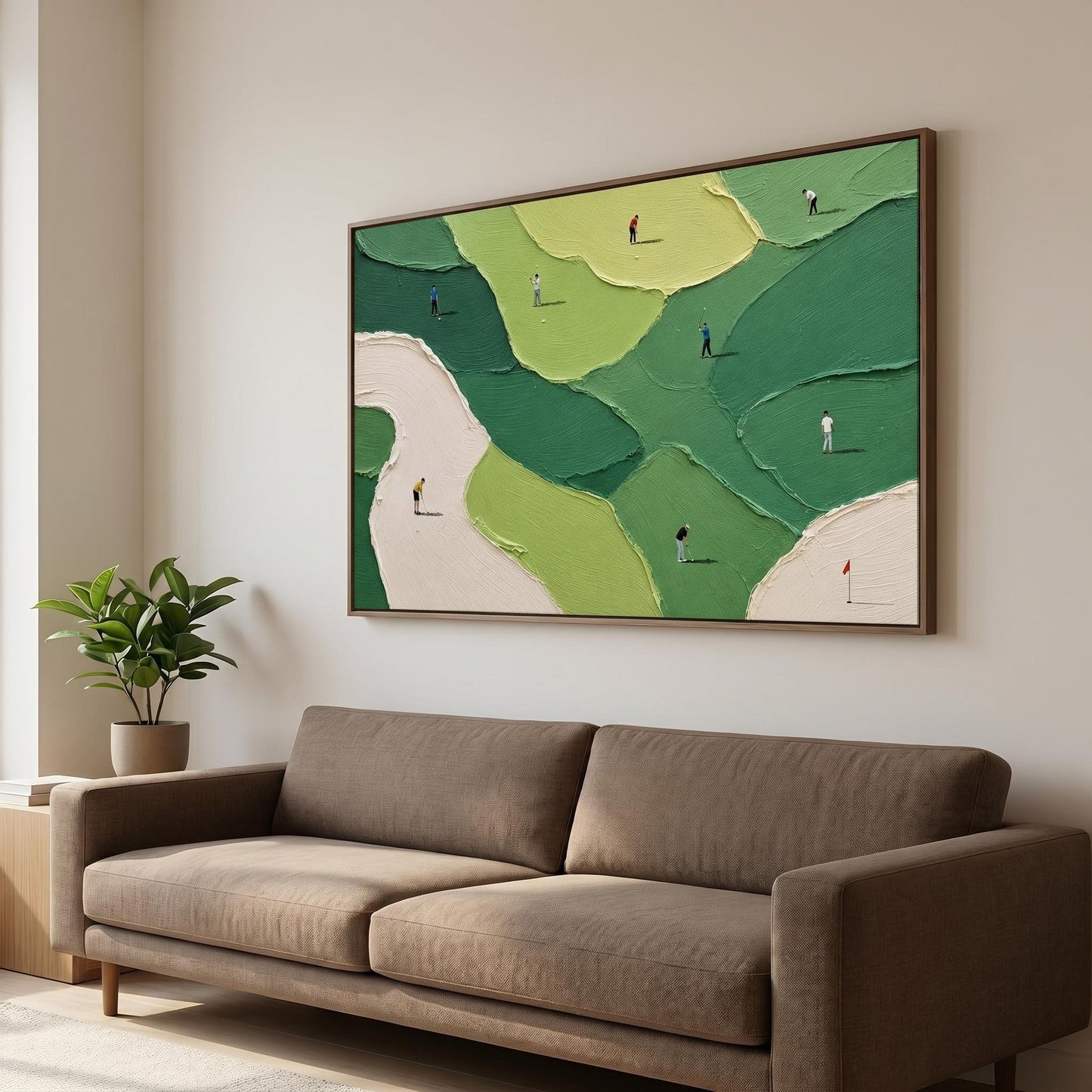 Minimalism - Textured Golf Fairway