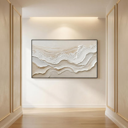 Wabi-Sabi Wall Art - Textured Tides