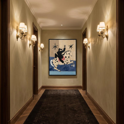 Contemporary Wall Art - Starry Rider