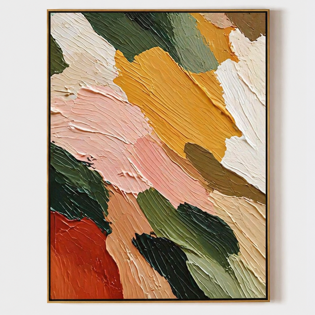 Colorful Painting - Organic Brushstrokes