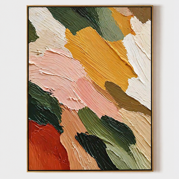 Colorful Painting - Organic Brushstrokes