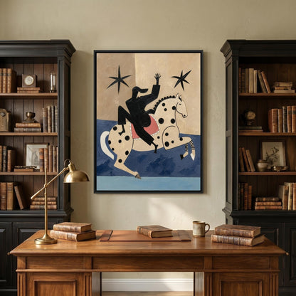Contemporary Wall Art - Starry Rider