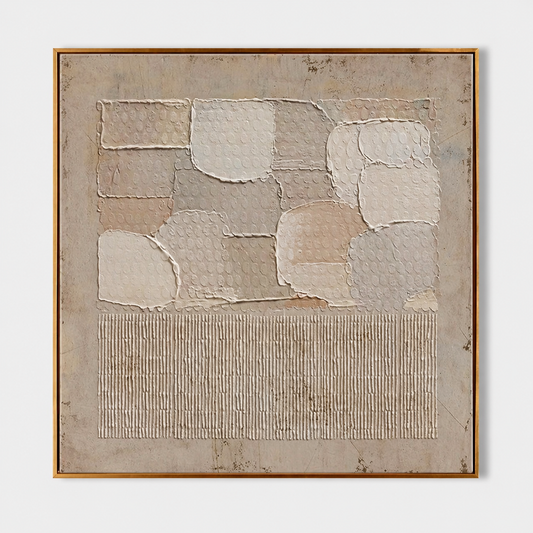 Wabi-Sabi Wall Art - Layered Stillness