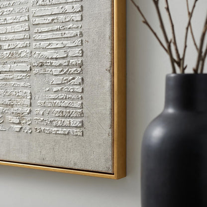 Wabi-Sabi Wall Art-Textured Silence