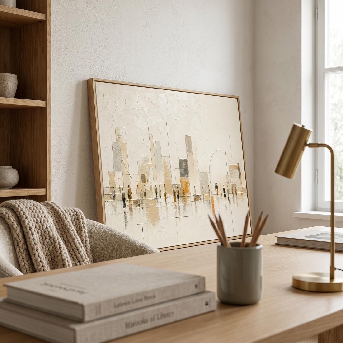 Contemporary Wall Art - Urban Serenity