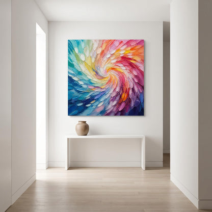 Abstract Art - Rainbow Vortex