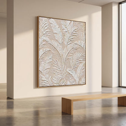 Wabi-Sabi Wall Art - Textured Palms