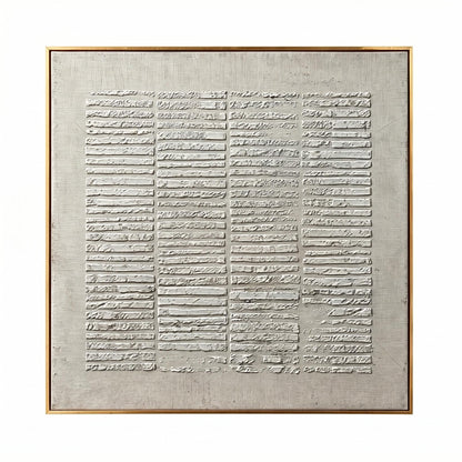 Wabi-Sabi Wall Art-Textured Silence
