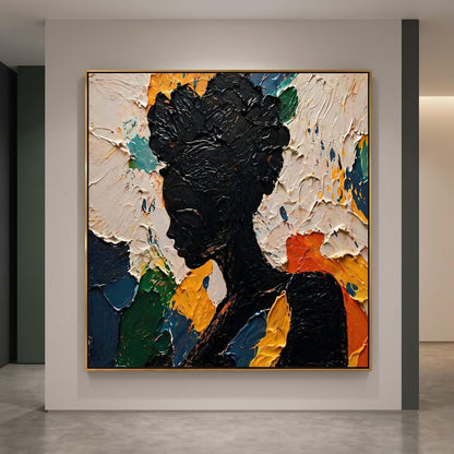 Colorful Painting - Textured Profile