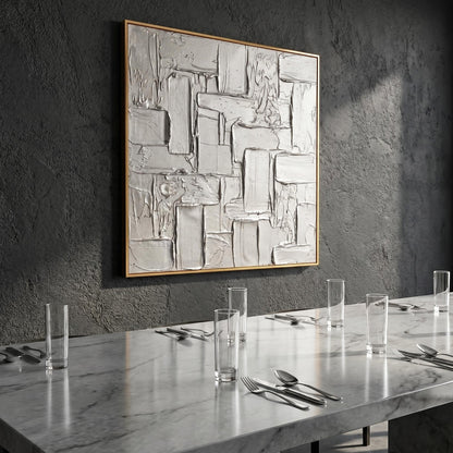 Wabi-Sabi Wall Art - Quiet Geometry