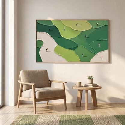 Minimalism - Textured Golf Fairway