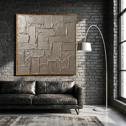 Wabi-Sabi Wall Art - Quiet Geometry