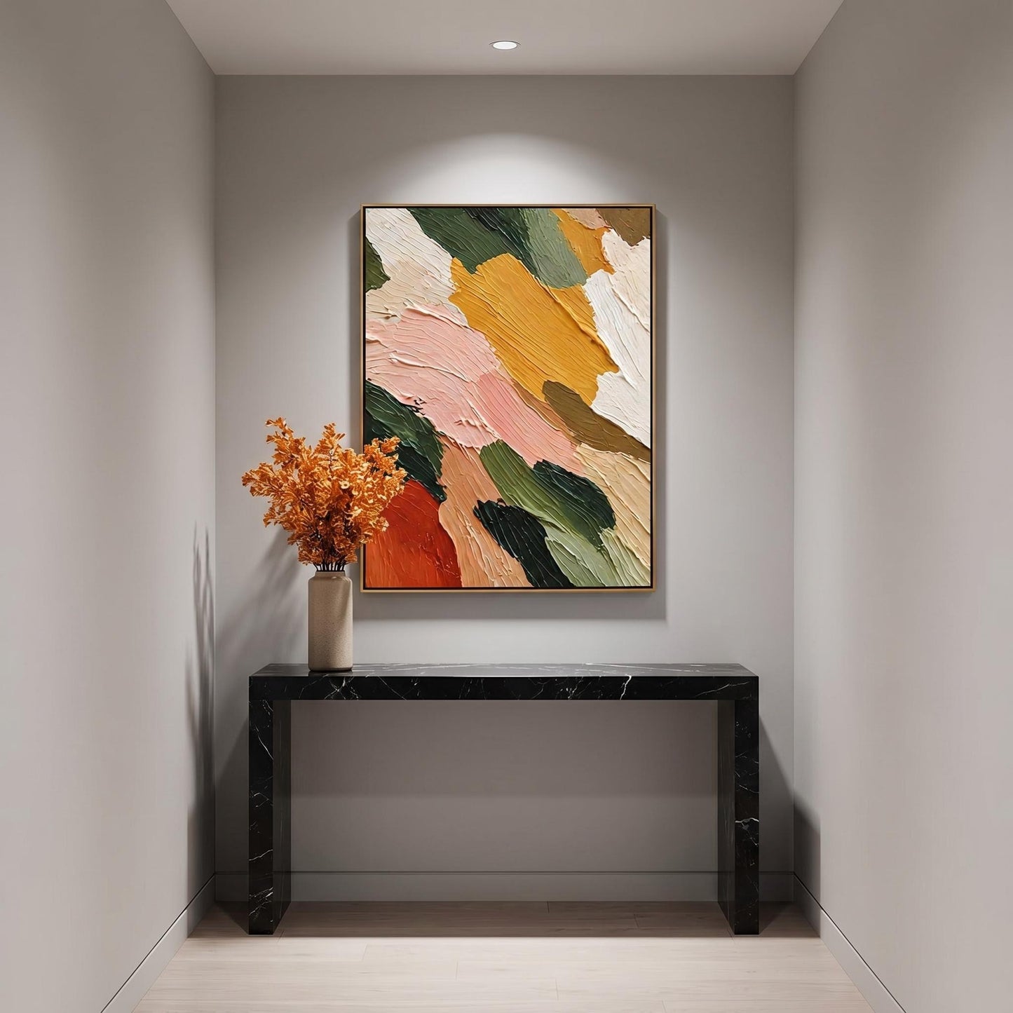 Colorful Painting - Organic Brushstrokes
