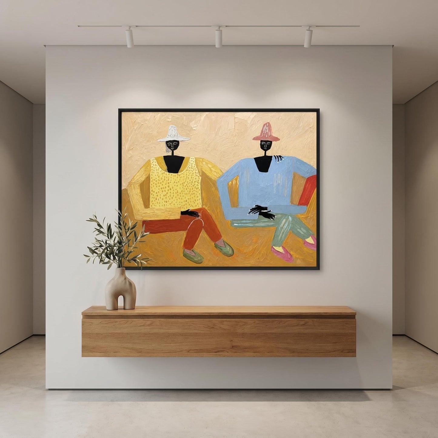 Colorful Painting - Golden Hour Duo