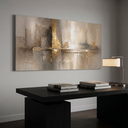Contemporary Wall Art- Gilded Reflections
