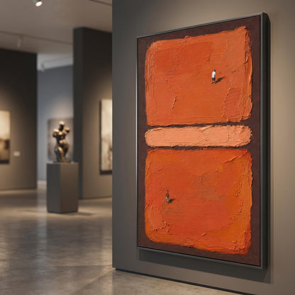 Minimalism - Textured Terracotta Stroll
