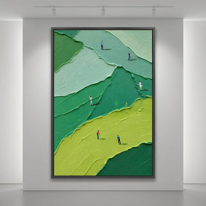 Minimalism - Textured Golf Stroll