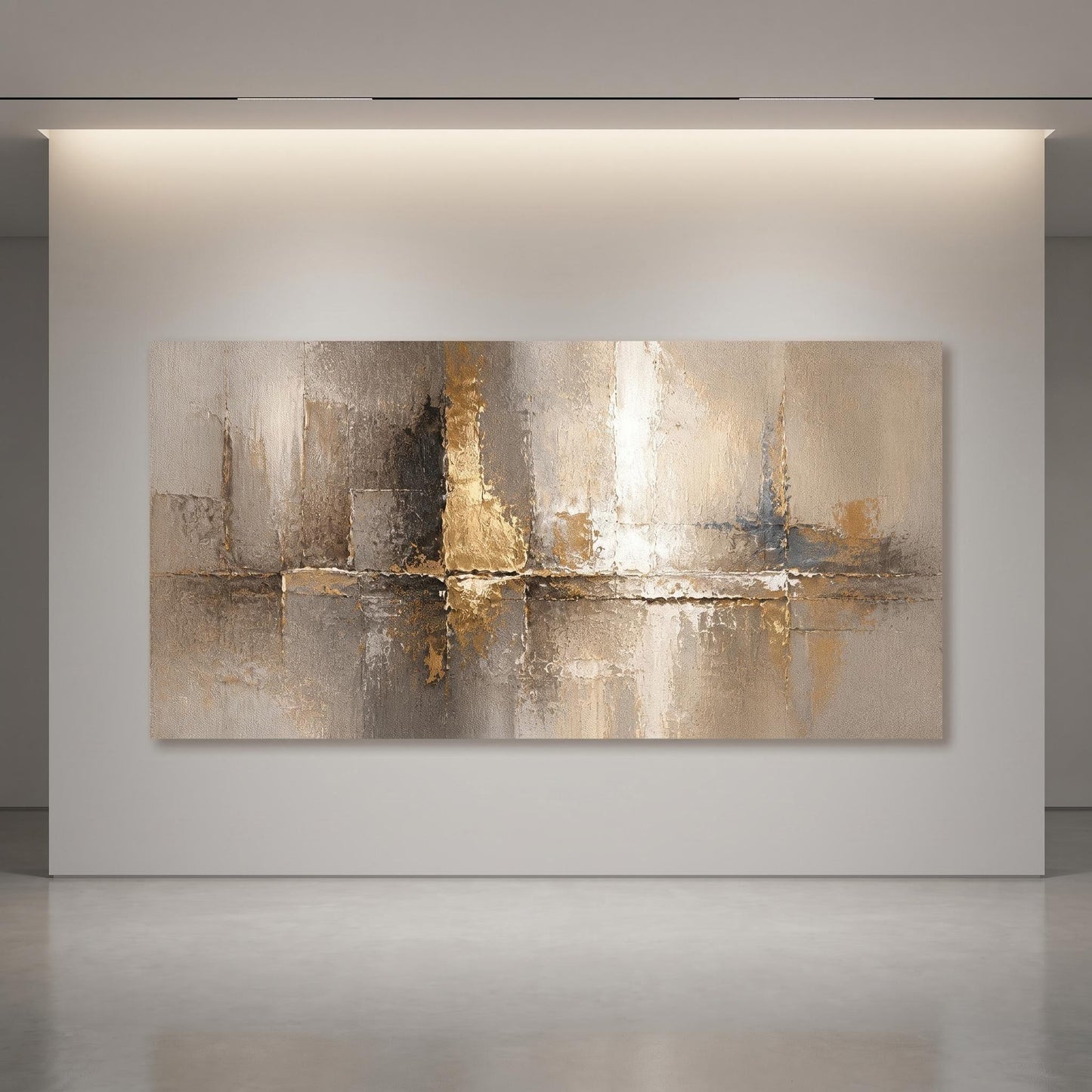 Contemporary Wall Art- Gilded Reflections