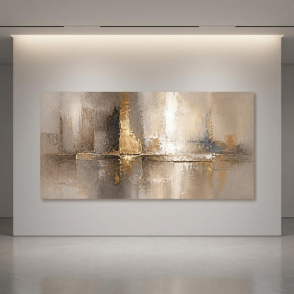 Contemporary Wall Art- Gilded Reflections