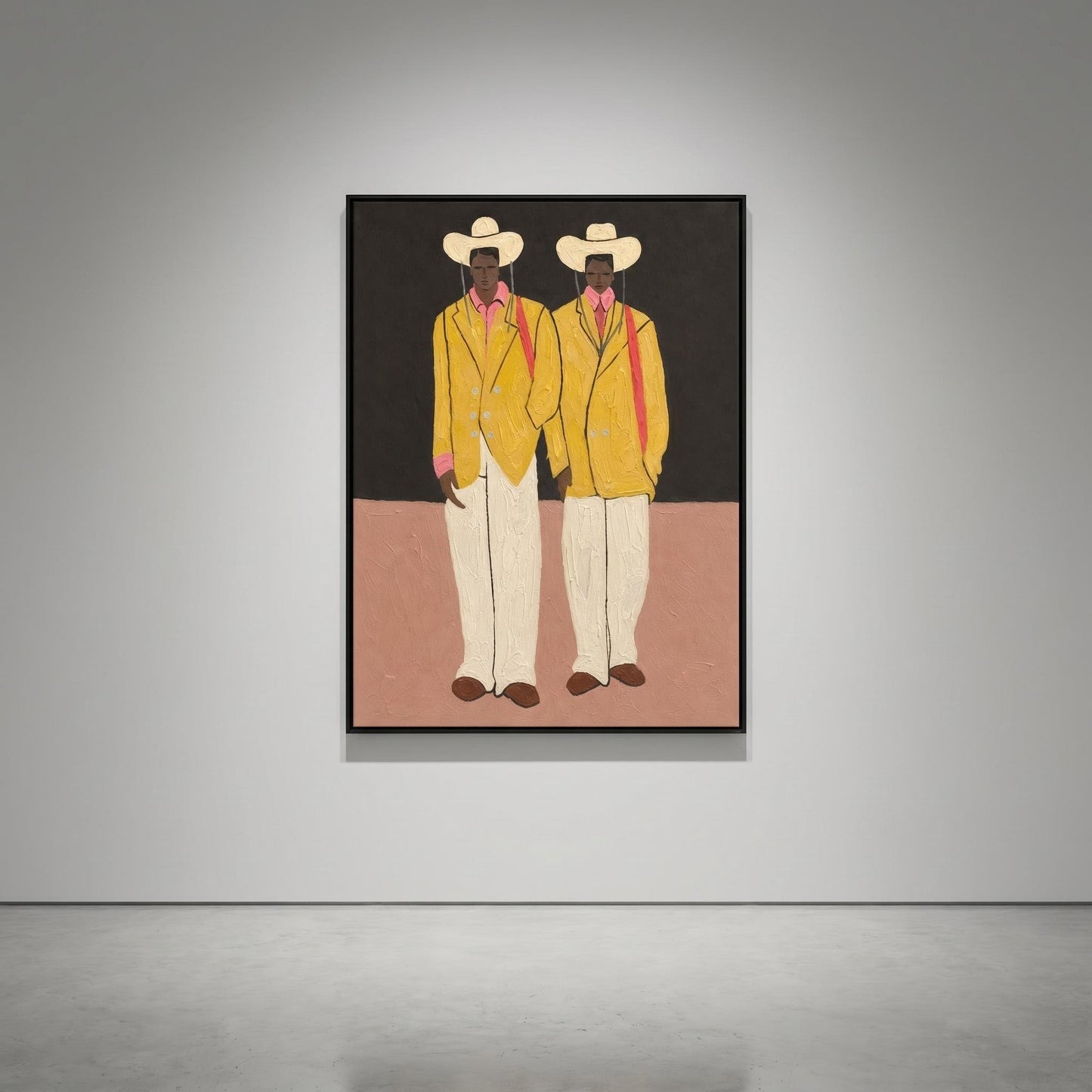 Colorful Painting - Yellow Jacket Duo