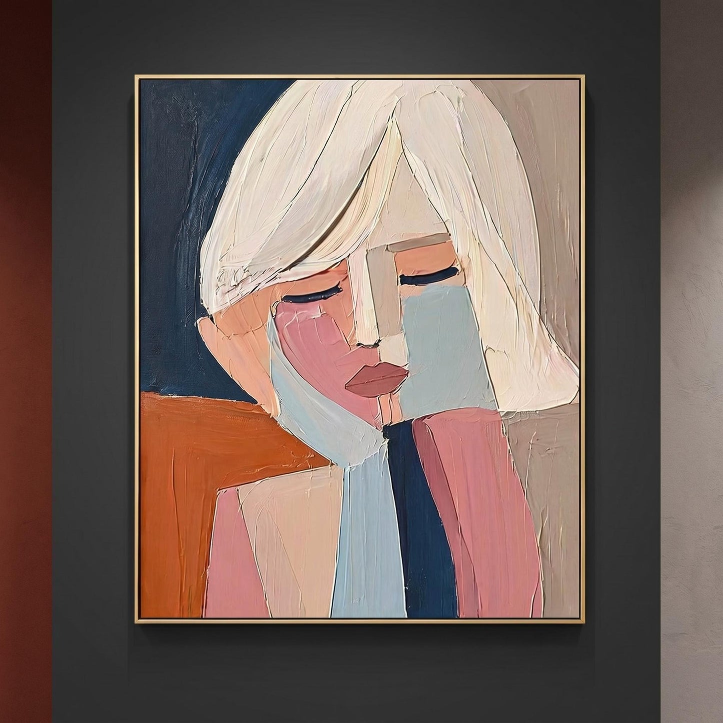 Contemporary Wall Art- Gentle Contemplation