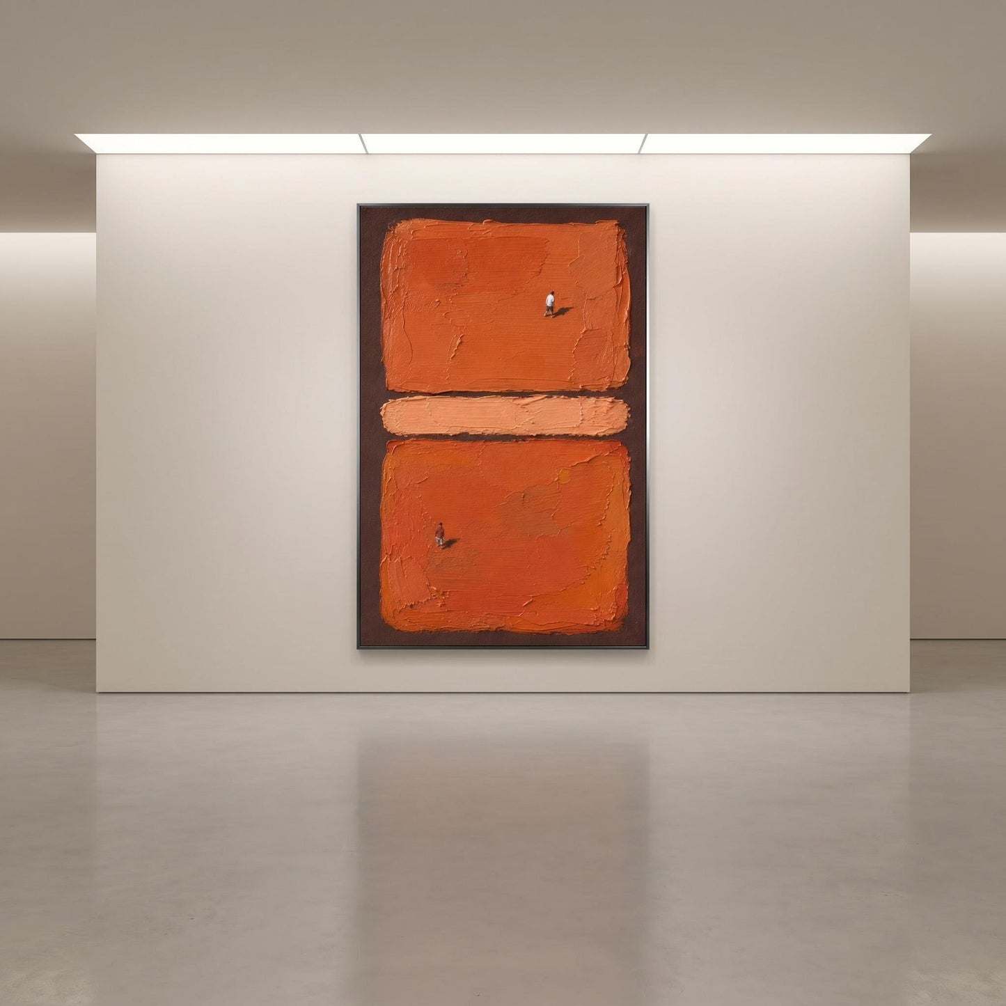 Minimalism - Textured Terracotta Stroll