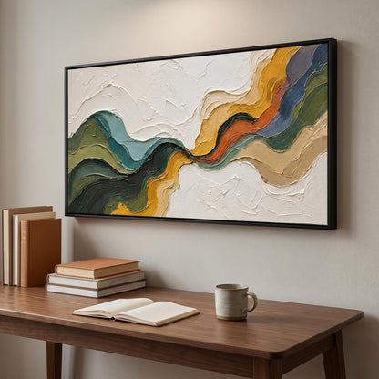 Minimalism - Textured Mountain Flow