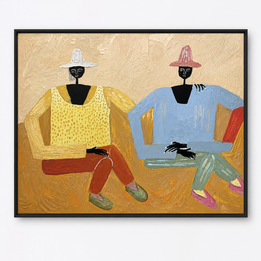 Colorful Painting - Golden Hour Duo