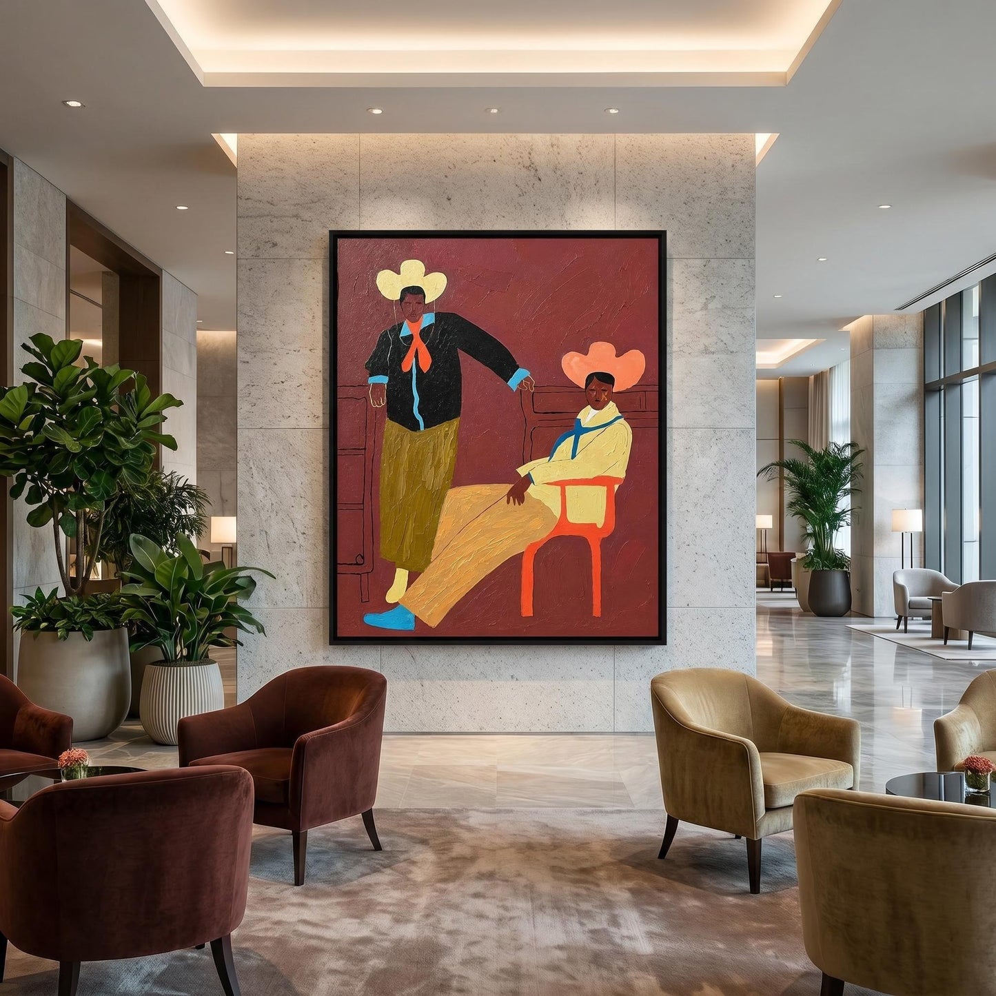 Contemporary Wall Art - Western Pair