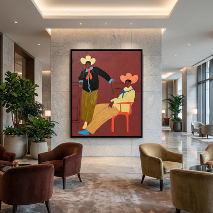 Contemporary Wall Art - Western Pair