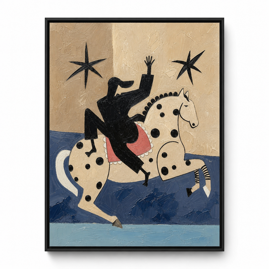 Contemporary Wall Art - Starry Rider