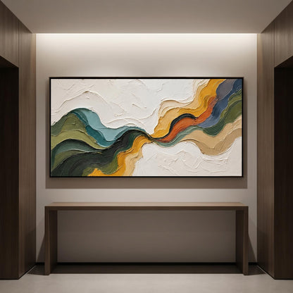 Minimalism - Textured Mountain Flow