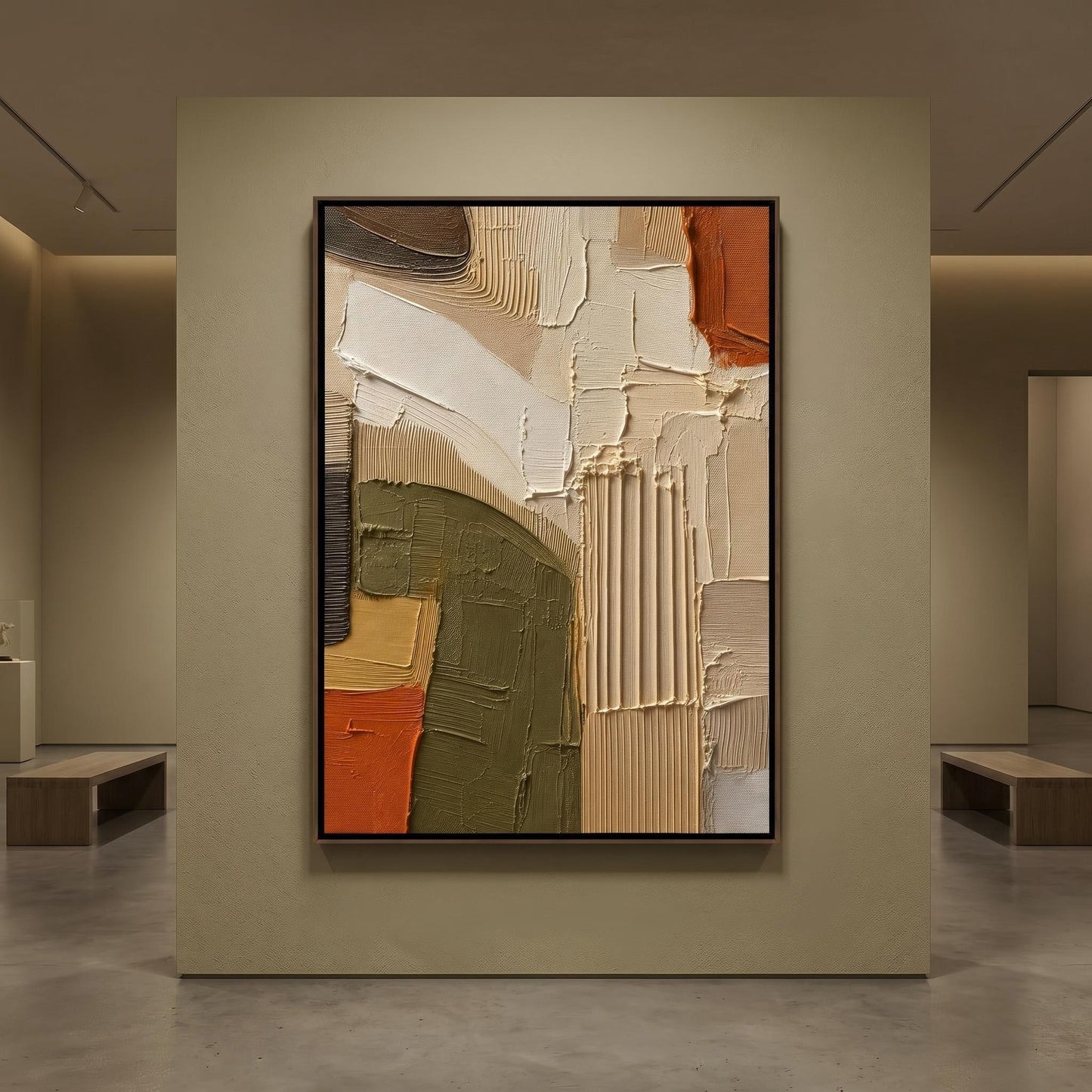 Minimalism - Textured Terracotta Layers