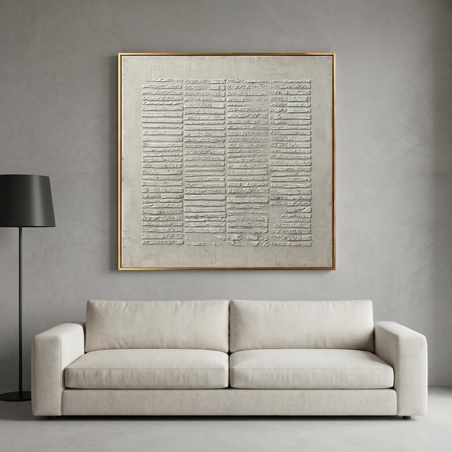 Wabi-Sabi Wall Art-Textured Silence